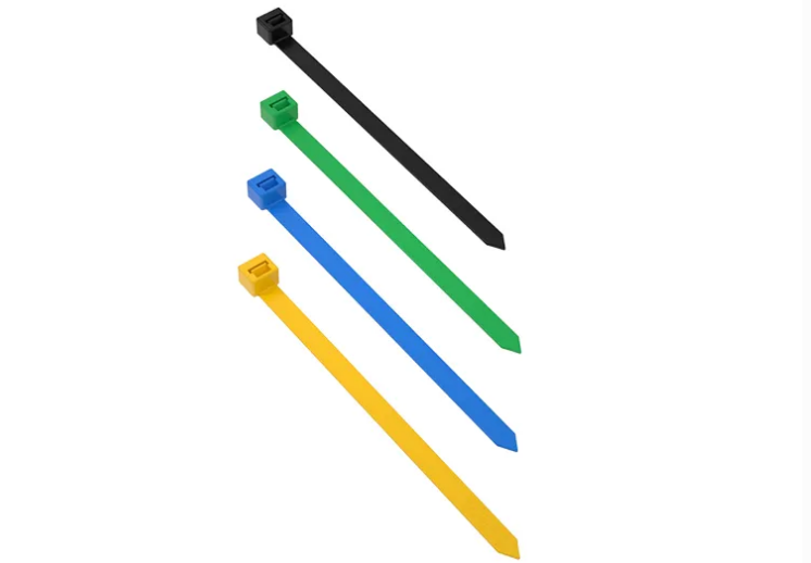 Self locking nylon cable zip ties